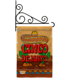 Southwest Cinco de Mayo - Southwest Country & Primitive Vertical Impressions Decorative Flags HG137056 Made In USA