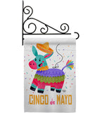Fiesta of Mayo - Southwest Country & Primitive Vertical Impressions Decorative Flags HG192505 Made In USA