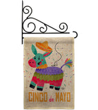 Fiesta of Mayo - Southwest Country & Primitive Vertical Impressions Decorative Flags HG192505 Made In USA