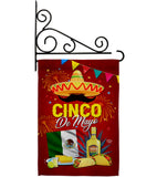 Cinco Festival - Southwest Country & Primitive Vertical Impressions Decorative Flags HG192537 Made In USA