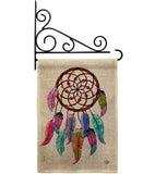 Colorful Dreamcatcher - Southwest Country & Primitive Vertical Impressions Decorative Flags HG192635 Made In USA