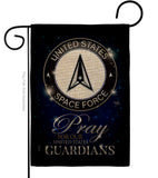 Pray United States Guardians - Military Americana Vertical Impressions Decorative Flags HG120068 Made In USA