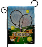Tennis - Sports Interests Vertical Impressions Decorative Flags HG109002 Made In USA