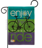 Bike Ride - Sports Interests Vertical Impressions Decorative Flags HG109040 Made In USA