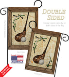 Strike A Golf Ball - Sports Interests Vertical Impressions Decorative Flags HG109059 Made In USA