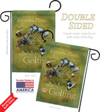 Plan To Golf - Sports Interests Vertical Impressions Decorative Flags HG109061 Made In USA