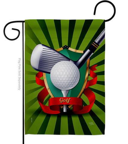 Swing Golf - Sports Interests Vertical Impressions Decorative Flags HG109081 Made In USA
