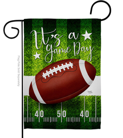 Game Day - Sports Interests Vertical Impressions Decorative Flags HG109082 Made In USA