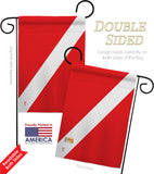 Divers Flag - Sports Interests Vertical Impressions Decorative Flags HG140930 Made In USA