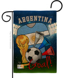 World Cup Argentina Soccer - Sports Interests Vertical Impressions Decorative Flags HG192086 Made In USA