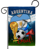 World Cup Argentina Soccer - Sports Interests Vertical Impressions Decorative Flags HG192086 Made In USA