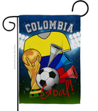 World Cup Colombia Soccer - Sports Interests Vertical Impressions Decorative Flags HG192090 Made In USA