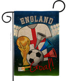 World Cup England Soccer - Sports Interests Vertical Impressions Decorative Flags HG192095 Made In USA