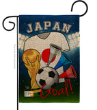 World Cup Japan Soccer - Sports Interests Vertical Impressions Decorative Flags HG192100 Made In USA