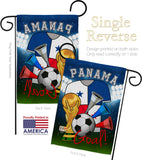 World Cup Panama Soccer - Sports Interests Vertical Impressions Decorative Flags HG192104 Made In USA