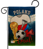 World Cup Poland Soccer - Sports Interests Vertical Impressions Decorative Flags HG192106 Made In USA