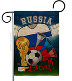 World Cup Russia Soccer - Sports Interests Vertical Impressions Decorative Flags HG192108 Made In USA