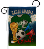 World Cup Saudi Arabia Soccer - Sports Interests Vertical Impressions Decorative Flags HG192109 Made In USA