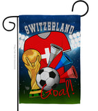 World Cup Switzerland Soccer - Sports Interests Vertical Impressions Decorative Flags HG192115 Made In USA