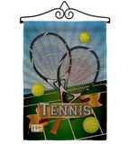 Tennis - Sports Interests Vertical Impressions Decorative Flags HG109002 Made In USA