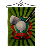 Swing Golf - Sports Interests Vertical Impressions Decorative Flags HG109081 Made In USA