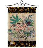 Keep Pedaling - Sports Interests Vertical Impressions Decorative Flags HG137196 Made In USA