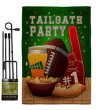 Tailgate Game - Sports Interests Vertical Impressions Decorative Flags HG137491 Made In USA