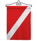 Divers Flag - Sports Interests Vertical Impressions Decorative Flags HG140930 Made In USA