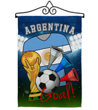 World Cup Argentina Soccer - Sports Interests Vertical Impressions Decorative Flags HG192086 Made In USA