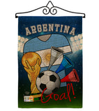 World Cup Argentina Soccer - Sports Interests Vertical Impressions Decorative Flags HG192086 Made In USA