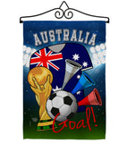 World Cup Australia Soccer - Sports Interests Vertical Impressions Decorative Flags HG192087 Made In USA