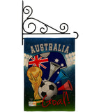 World Cup Australia Soccer - Sports Interests Vertical Impressions Decorative Flags HG192087 Made In USA