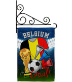 World Cup Belgium Soccer - Sports Interests Vertical Impressions Decorative Flags HG192088 Made In USA