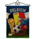 World Cup Belgium Soccer - Sports Interests Vertical Impressions Decorative Flags HG192088 Made In USA