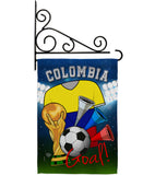 World Cup Colombia Soccer - Sports Interests Vertical Impressions Decorative Flags HG192090 Made In USA