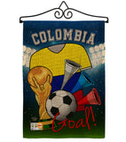 World Cup Colombia Soccer - Sports Interests Vertical Impressions Decorative Flags HG192090 Made In USA