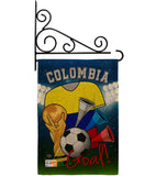 World Cup Colombia Soccer - Sports Interests Vertical Impressions Decorative Flags HG192090 Made In USA