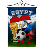 World Cup Egypt Soccer - Sports Interests Vertical Impressions Decorative Flags HG192094 Made In USA
