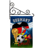 World Cup Germany Soccer - Sports Interests Vertical Impressions Decorative Flags HG192097 Made In USA