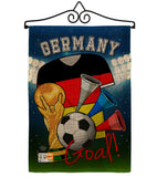 World Cup Germany Soccer - Sports Interests Vertical Impressions Decorative Flags HG192097 Made In USA