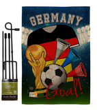 World Cup Germany Soccer - Sports Interests Vertical Impressions Decorative Flags HG192097 Made In USA