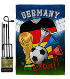 World Cup Germany Soccer - Sports Interests Vertical Impressions Decorative Flags HG192097 Made In USA