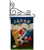 World Cup Japan Soccer - Sports Interests Vertical Impressions Decorative Flags HG192100 Made In USA