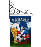 World Cup Panama Soccer - Sports Interests Vertical Impressions Decorative Flags HG192104 Made In USA