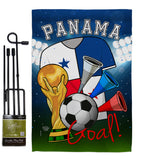 World Cup Panama Soccer - Sports Interests Vertical Impressions Decorative Flags HG192104 Made In USA