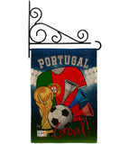 World Cup Portugal Soccer - Sports Interests Vertical Impressions Decorative Flags HG192107 Made In USA