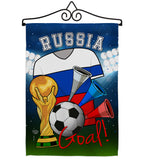 World Cup Russia Soccer - Sports Interests Vertical Impressions Decorative Flags HG192108 Made In USA