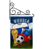 World Cup Russia Soccer - Sports Interests Vertical Impressions Decorative Flags HG192108 Made In USA