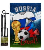 World Cup Russia Soccer - Sports Interests Vertical Impressions Decorative Flags HG192108 Made In USA