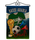 World Cup Saudi Arabia Soccer - Sports Interests Vertical Impressions Decorative Flags HG192109 Made In USA